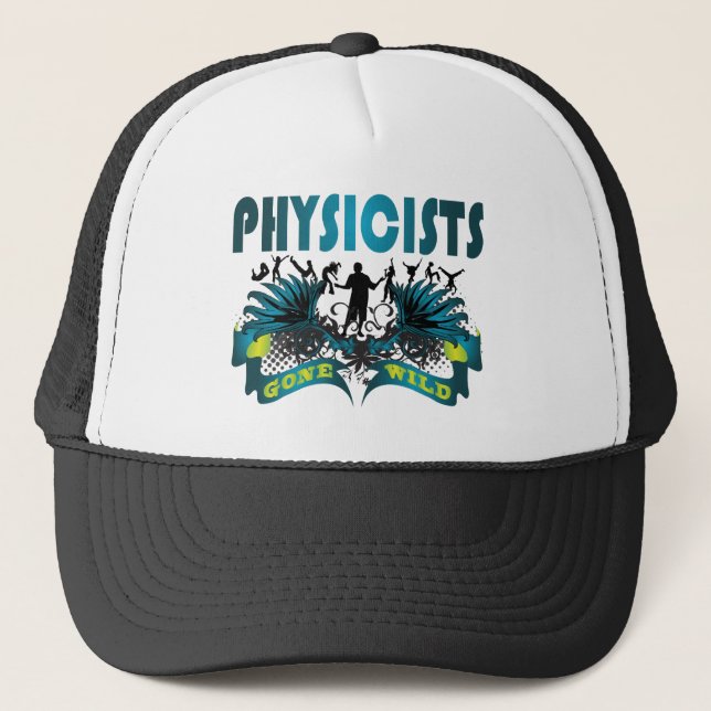 Gorra De Camionero Físicos idos salvajes (Anverso)