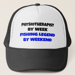 Gorra De Camionero Fisioterapeuta de la leyenda de la pesca
