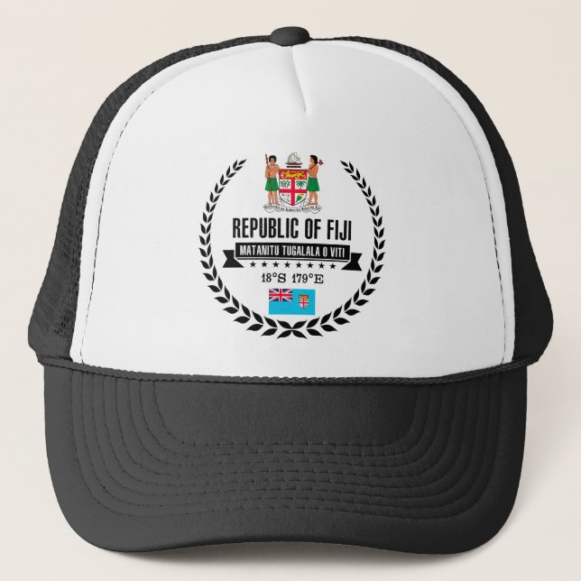 Gorra De Camionero Fiyi (Anverso)