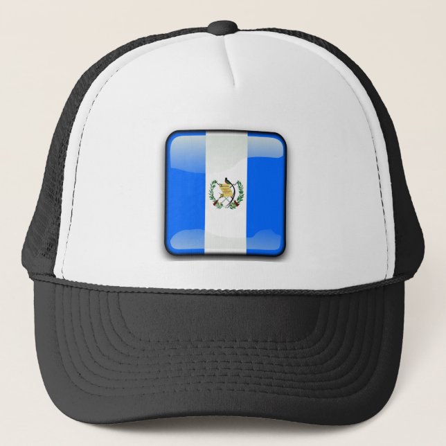 Gorra De Camionero Flag of Guatemala (Anverso)