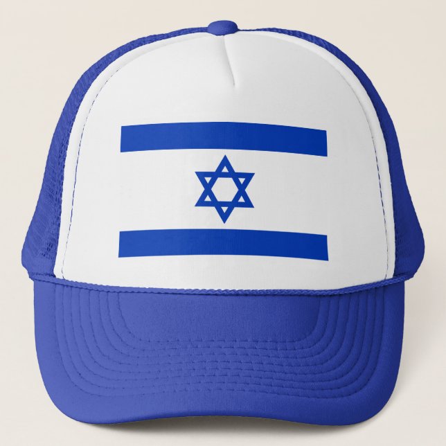 Gorra De Camionero Flag of Israel (Anverso)