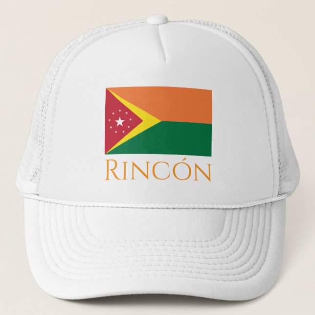 Gorra De Camionero Flag of Rincón, Puerto Rico (Anverso)