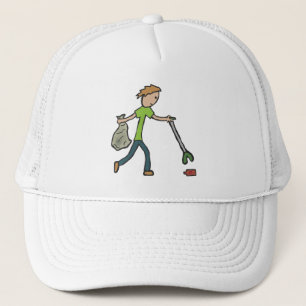 Gorra De Camionero Flagelación y recogida de basura