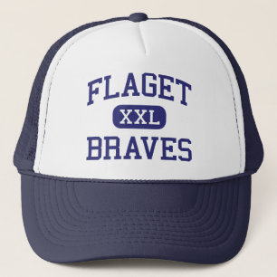 Gorra De Camionero Flaget - Braves - altos - Louisville Kentucky