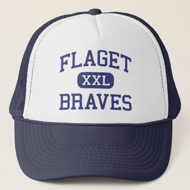 Gorra De Camionero Flaget - Braves - altos - Louisville Kentucky (Anverso)