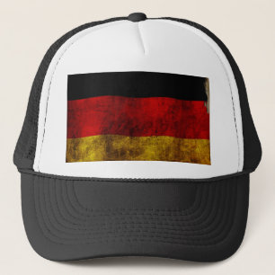 Gorra De Camionero Flagge Deutsch - Vintage...