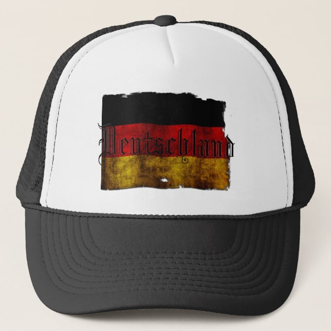 Gorra De Camionero Flagge Deutsch - Vintage... (Anverso)