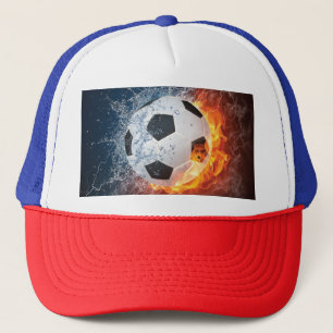 Gorra De Camionero Flamante Cojín decorativo de fútbol/baloncesto de 