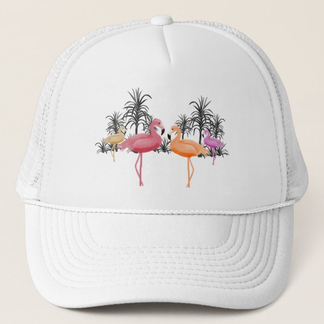 Gorra De Camionero Flamencos fabulosos (Anverso)