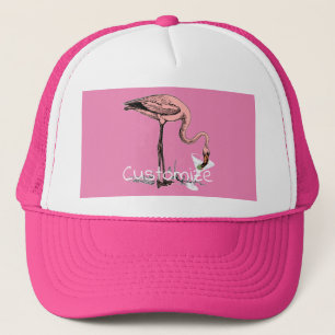 Gorra De Camionero Flamingo Beber Martini Thunder_Cove