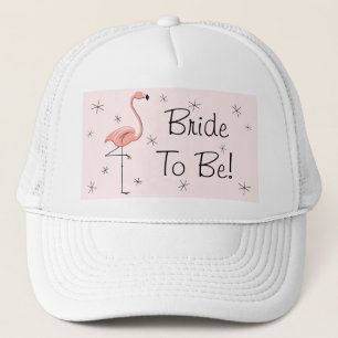 Gorra De Camionero Flamingo Rosa 'Novia Para Ser!' Camión rosa