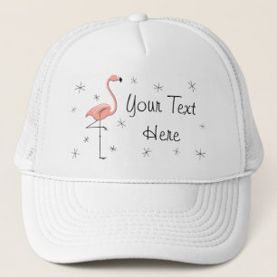 Gorra De Camionero Flamingo Stars 'Text' Trucker hat