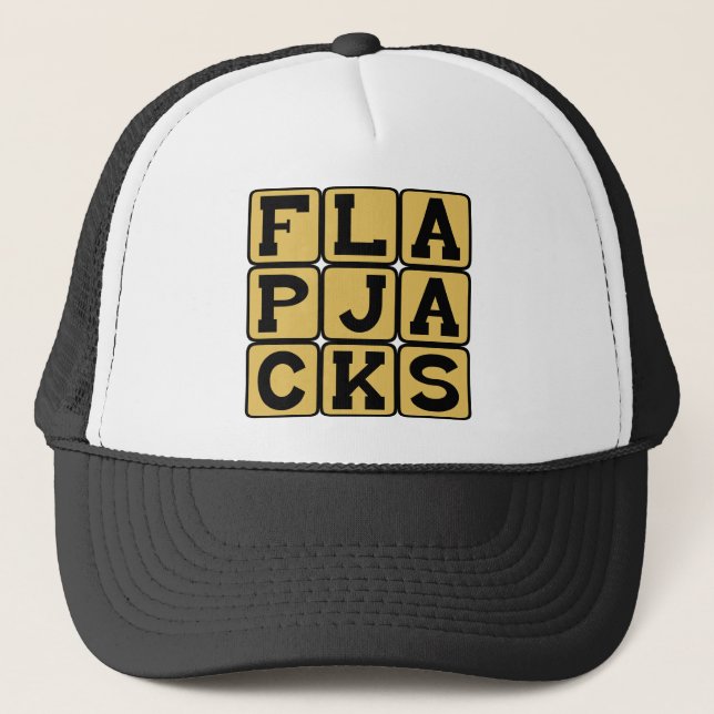 Gorra De Camionero Flapjacks, tortitas (Anverso)