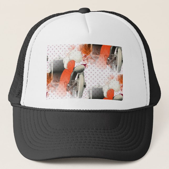 Gorra De Camionero flapper polkadots (Anverso)