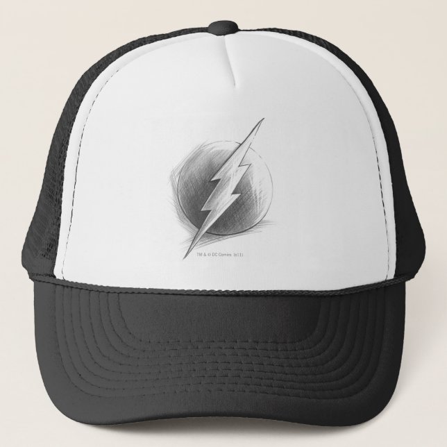 Gorra De Camionero Flash Insignia (Anverso)