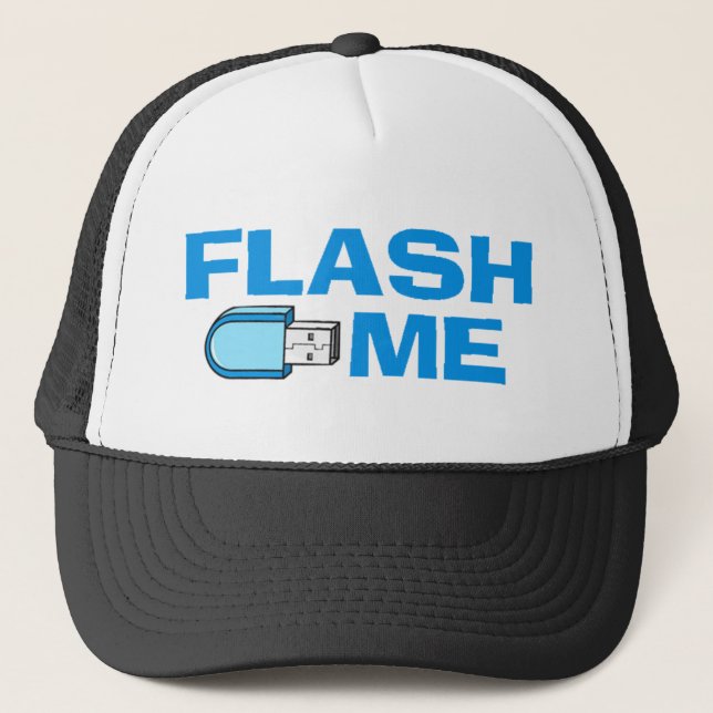 Gorra De Camionero flash_me (Anverso)