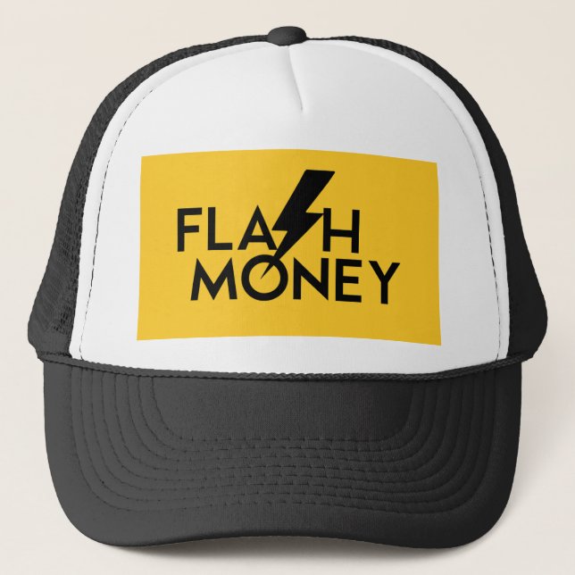 Gorra De Camionero Flash Money Cap (Anverso)