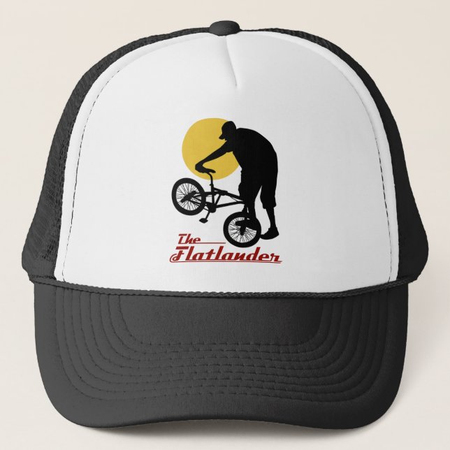 Gorra De Camionero Flatlander BMX (Anverso)