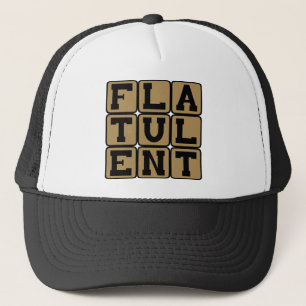 Gorra De Camionero Flatulento, Lleno de Pedos