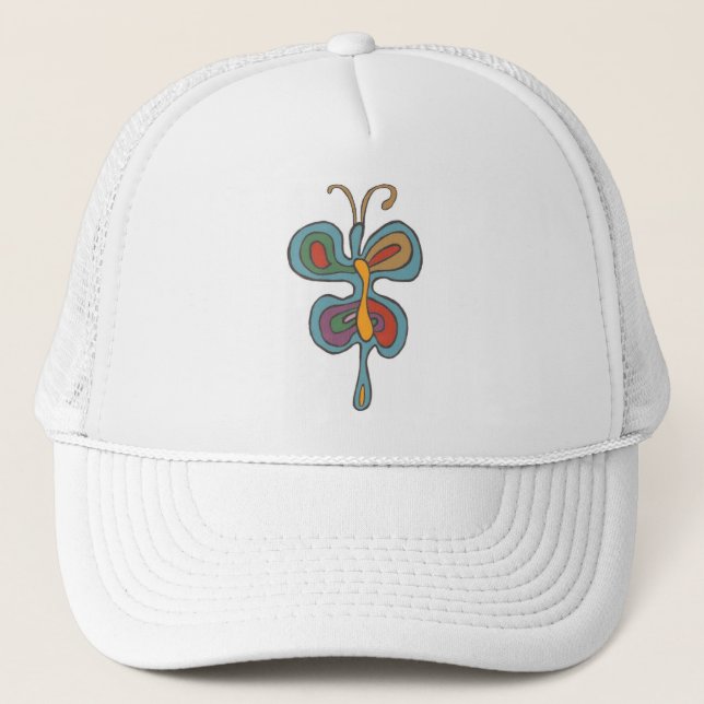 Gorra De Camionero Flauta arco iris (Anverso)