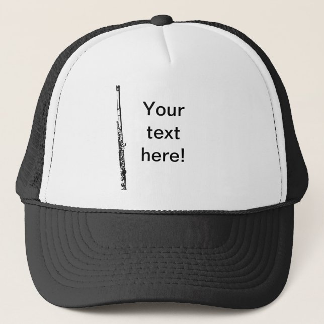 Gorra De Camionero Flauta personalizada (Anverso)