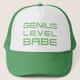 Gorra De Camionero Flecha   Genius Level Babe