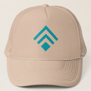 Gorra De Camionero Flecha geométrica 02 - Azul cielo