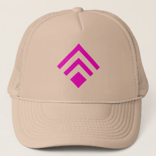 Gorra De Camionero Flecha geométrica 02 - Magenta