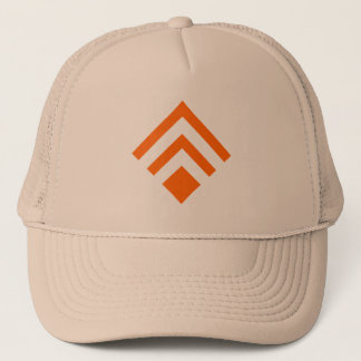 Gorra De Camionero Flecha geométrica 02 - Naranja