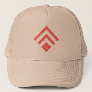 Gorra De Camionero Flecha geométrica 02 - Rosa tropical