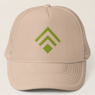 Gorra De Camionero Flecha geométrica 02 - Verde marciano