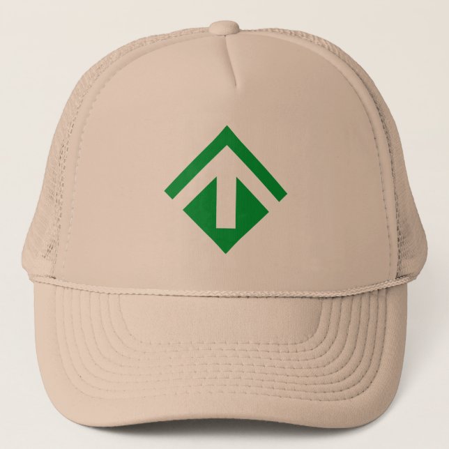 Gorra De Camionero Flecha geométrica 03 (Anverso)