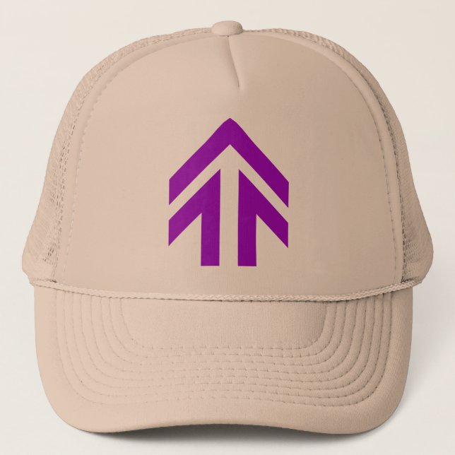 Gorra De Camionero Flecha hueca (Anverso)