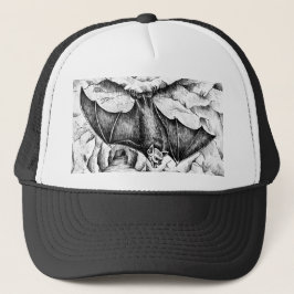 Gorra De Camionero Fledermaus en einer Höhle