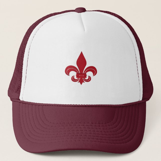 Gorra De Camionero Fleur de Lis (Anverso)