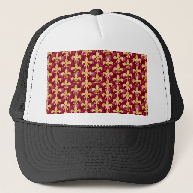 Gorra De Camionero Fleur de lis (Anverso)