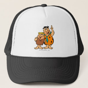 Gorra De Camionero Flintstone de los escombros y de Fred de Barney