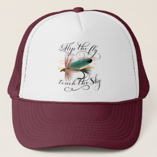 Gorra De Camionero Flip The Fly, Touch The Sky Mosca Seca