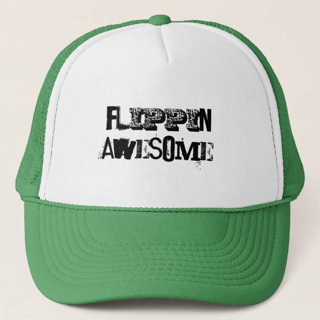 Gorra De Camionero ¡Flippin impresionante! (Anverso)