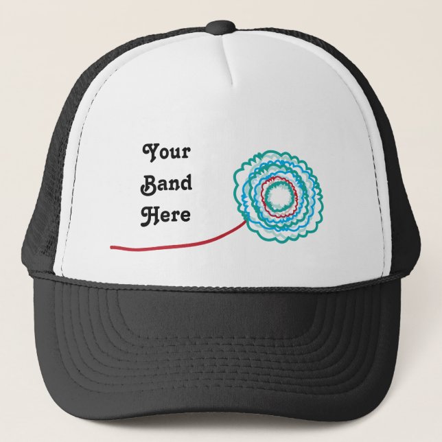 Gorra De Camionero Flor (Anverso)