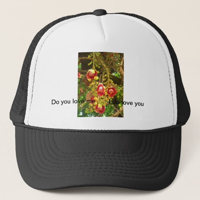 Gorra De Camionero flor (Anverso)
