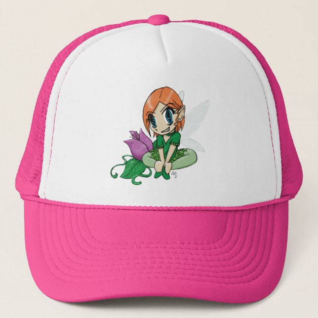 Gorra De Camionero Flor (Anverso)