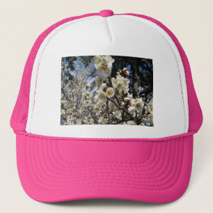 Gorra De Camionero Flor de cerezo blanco / サ・(桜) Sakura/Sakura de cer