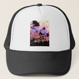 Gorra De Camionero Flor de cerezo rosa