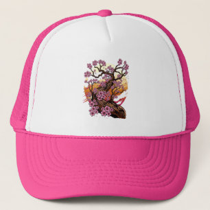 Gorra De Camionero Flor de cerezo salvaje