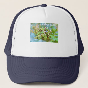 Gorra De Camionero Flor de Lilac - Primus Inter Pares