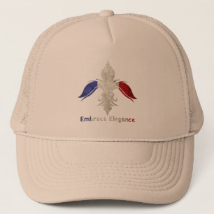 Gorra De Camionero Flor de Lis