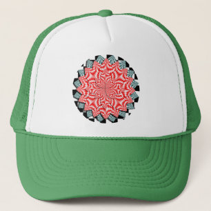 Gorra De Camionero Flor digital por Kenneth Yoncich