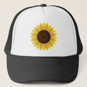 Gorra De Camionero Flor Planta De Girasol Semillas Solares De Girasol