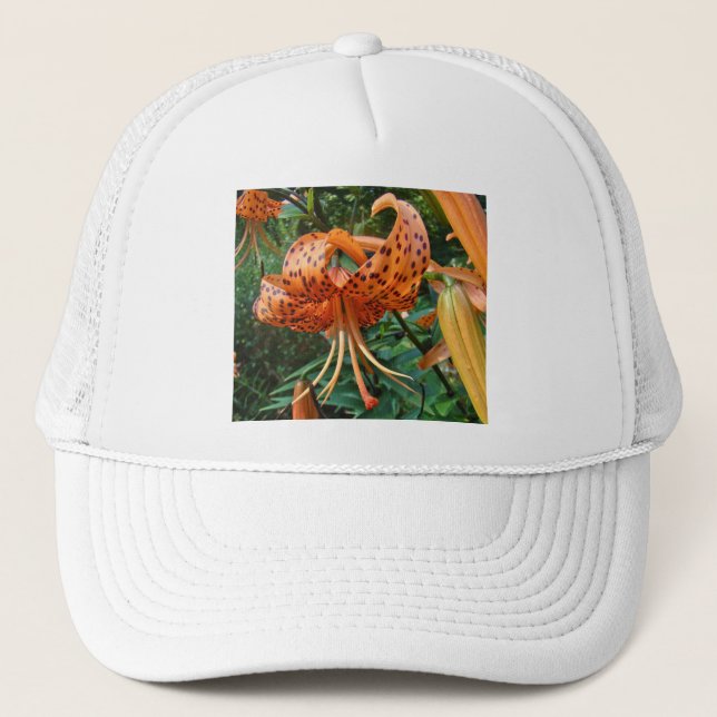 Gorra De Camionero Flor silvestre Cap Lily de Turquía (Anverso)
